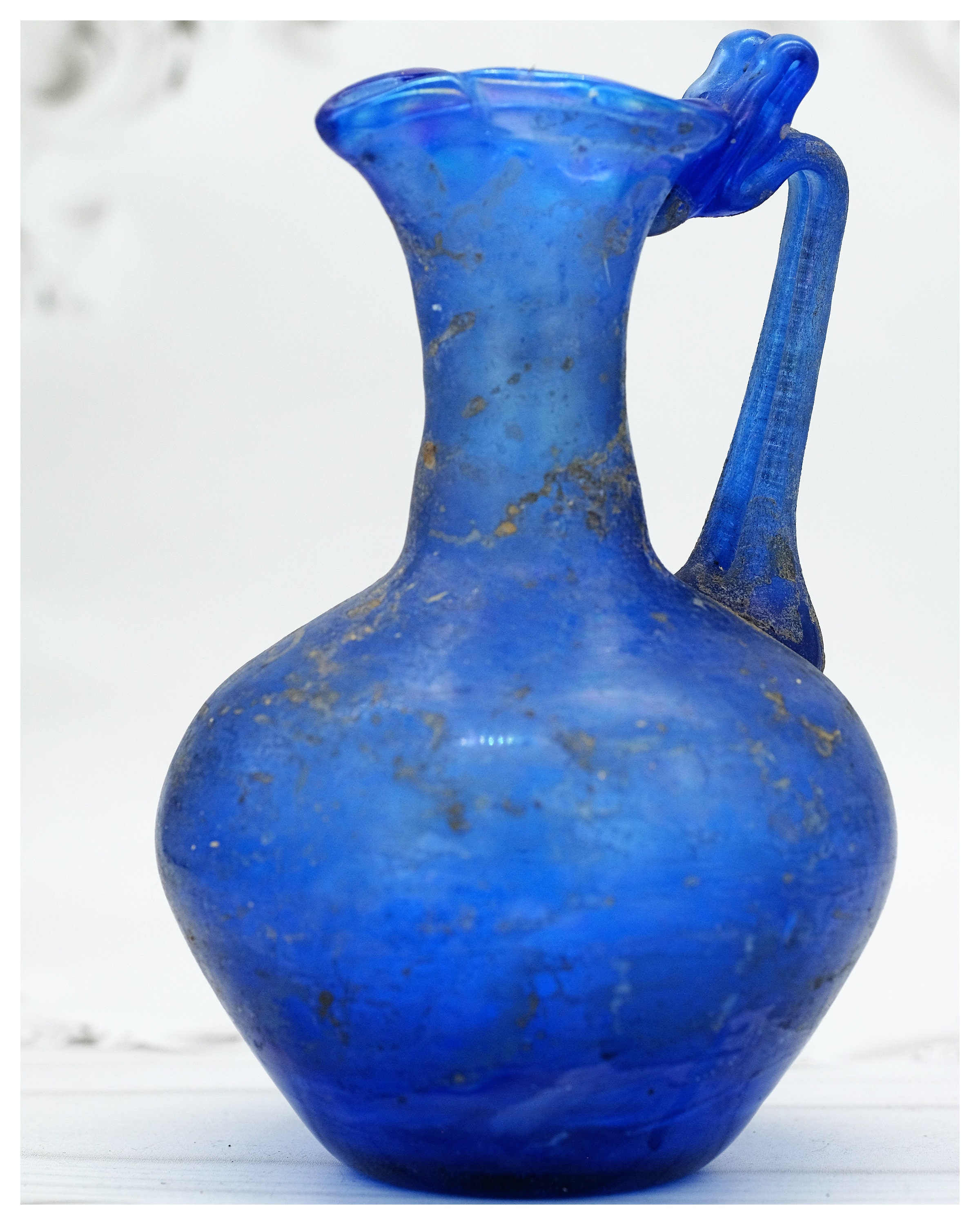 花瓶 イタリア コバルト 花瓶 Seguso Vetri d'Arte ？ 花瓶 イタリア コバルト 花瓶 Seguso Vetri d'Arte ？