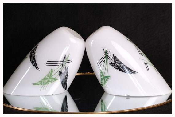 Pair Mid Century Light Shades/Retro Replacement Shades