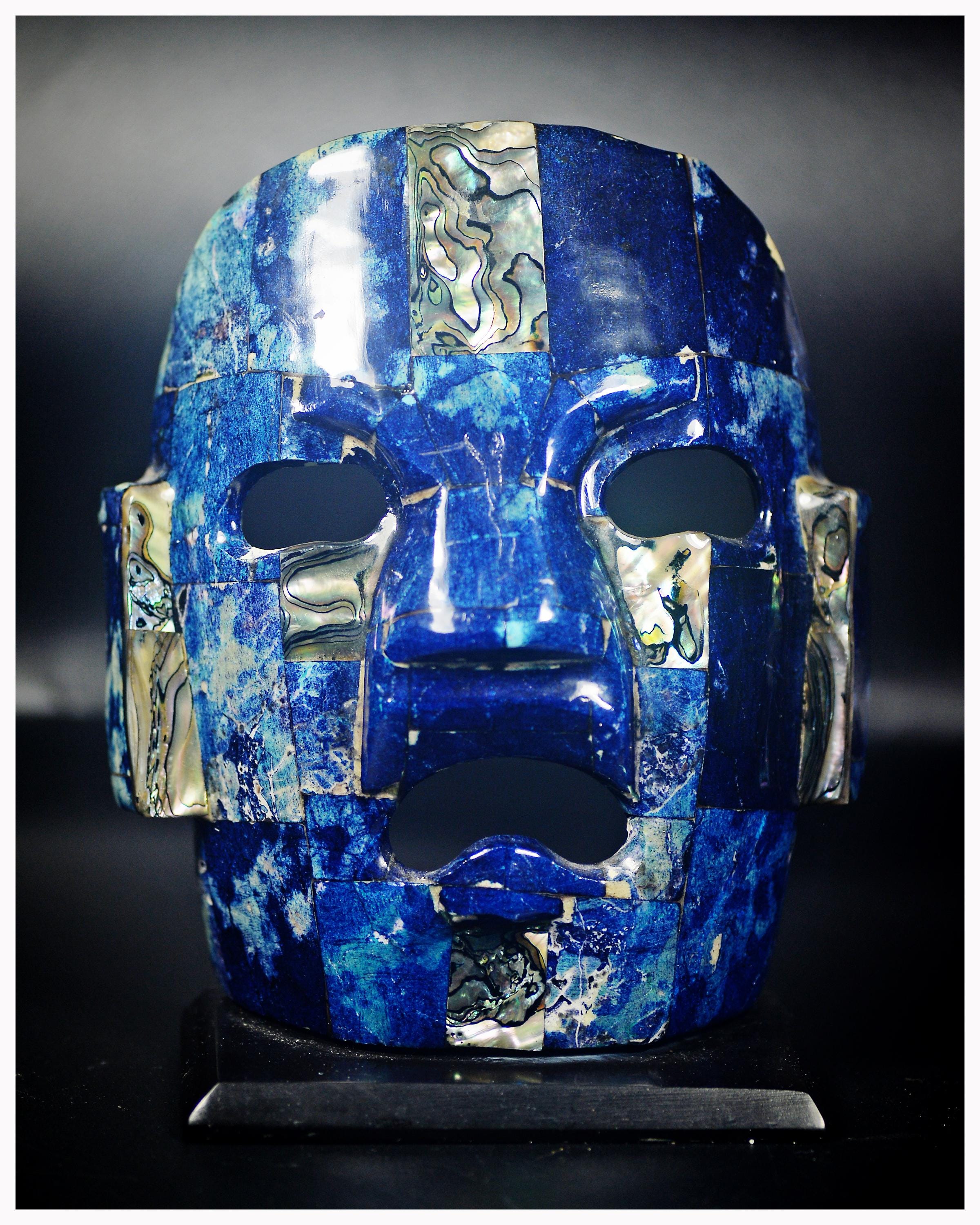 パック・フェイスマスク mayan Mayan Duality Mask Cedar Wood. Family Protection. Hand Made | eBay