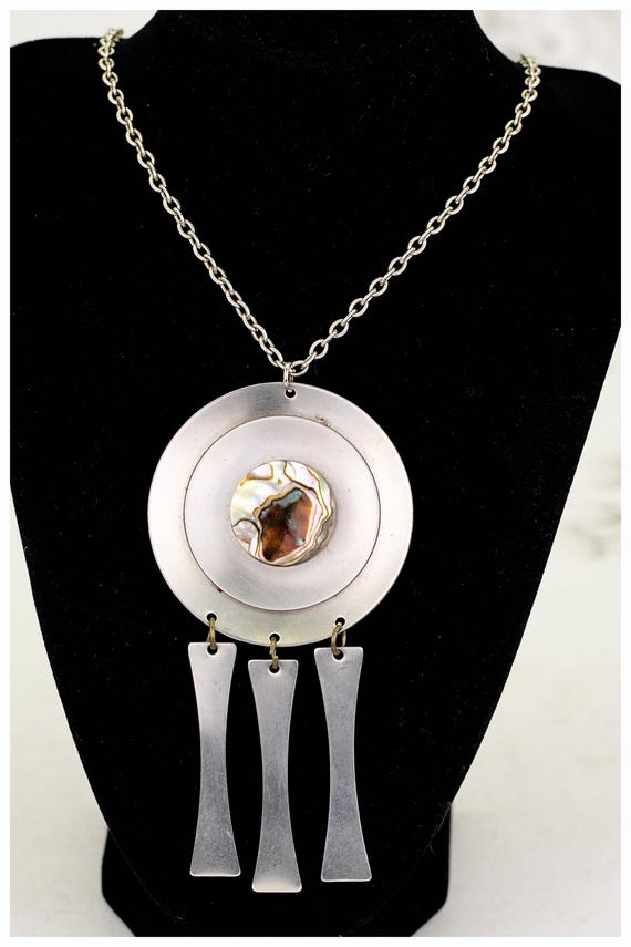 Mid Century Lord Python Modernist Abalone Sheffie… - image 1