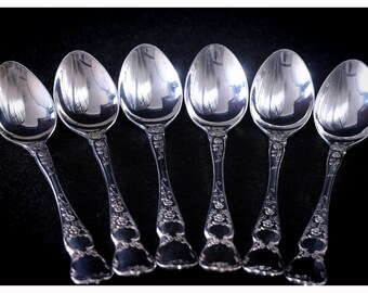 Vintage RODD Silver Plated Small Spoons