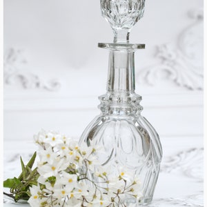 Antiker viktorianischer QualitätsschliffGlas Dekanter