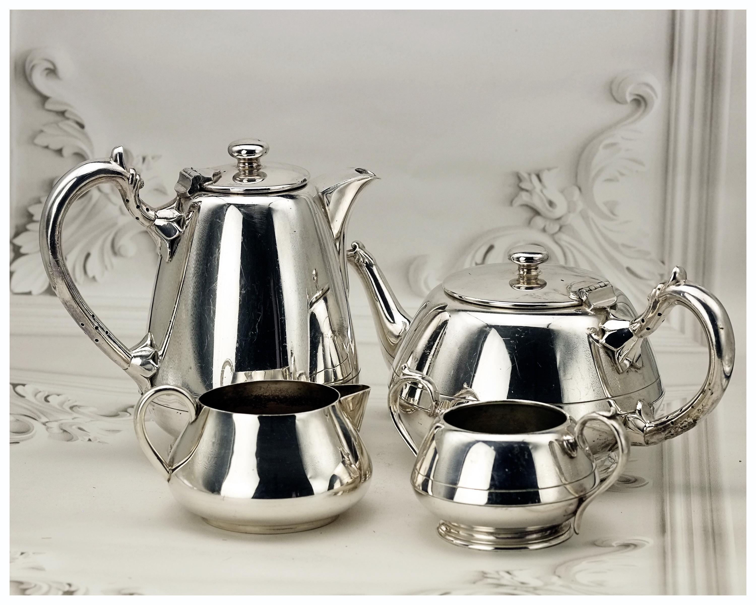 Walker Hall Silver Tea Set - Etsy
