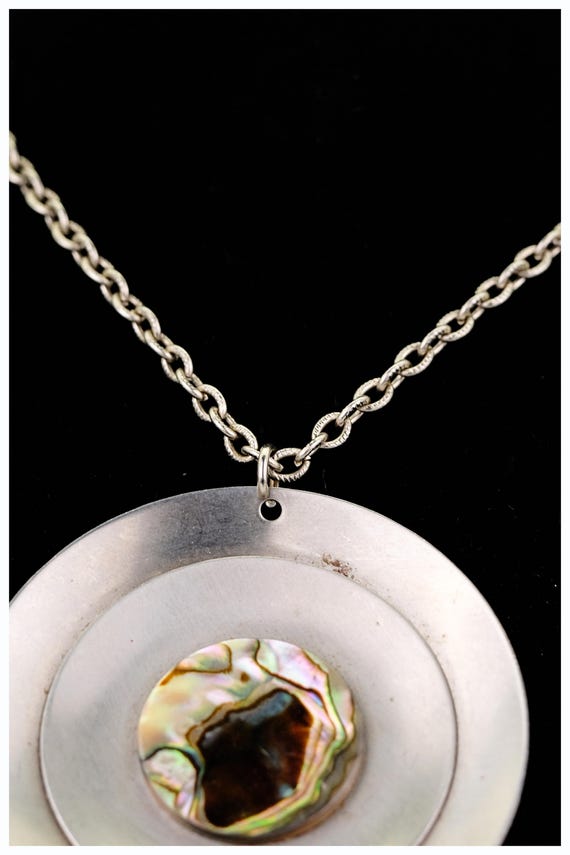 Mid Century Lord Python Modernist Abalone Sheffie… - image 4