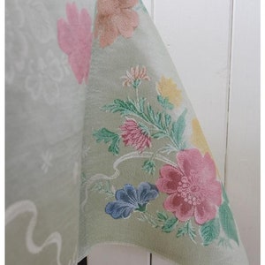 Vintage Handpainted Tablecloth