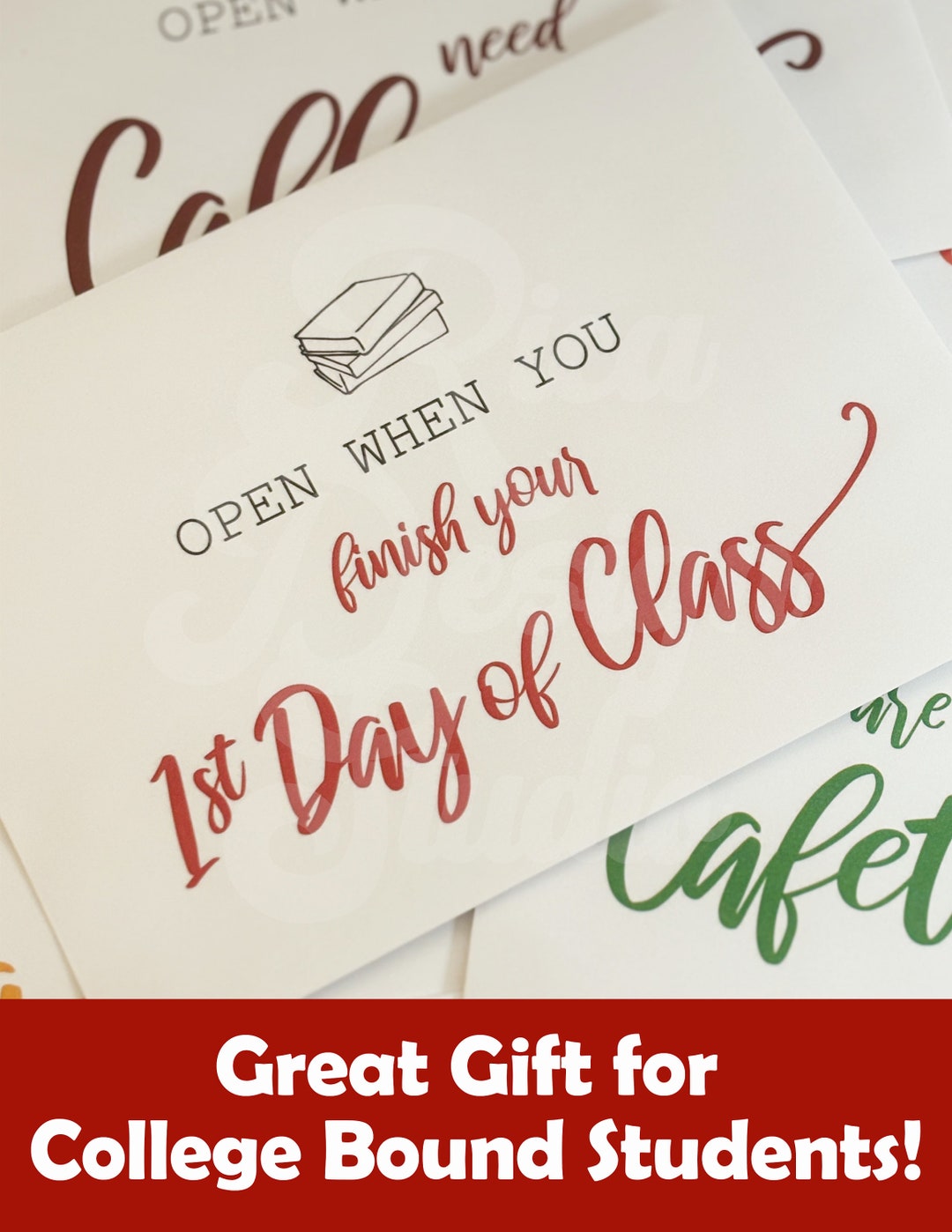 Student Envelopes Open When Envelopes for College – Sentimental Student Care Package - Etsy