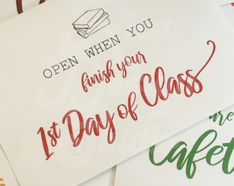 Open When Envelopes for College – Sentimental Student Care Package