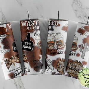 Country Music 20oz Tumbler Wrap | PNG | Digital Download for Sublimation | STRAIGHT