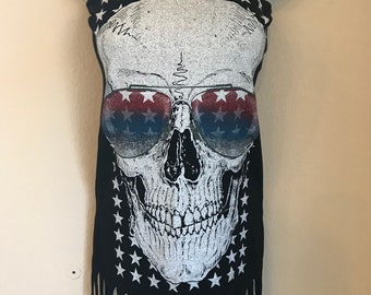 skull tube top