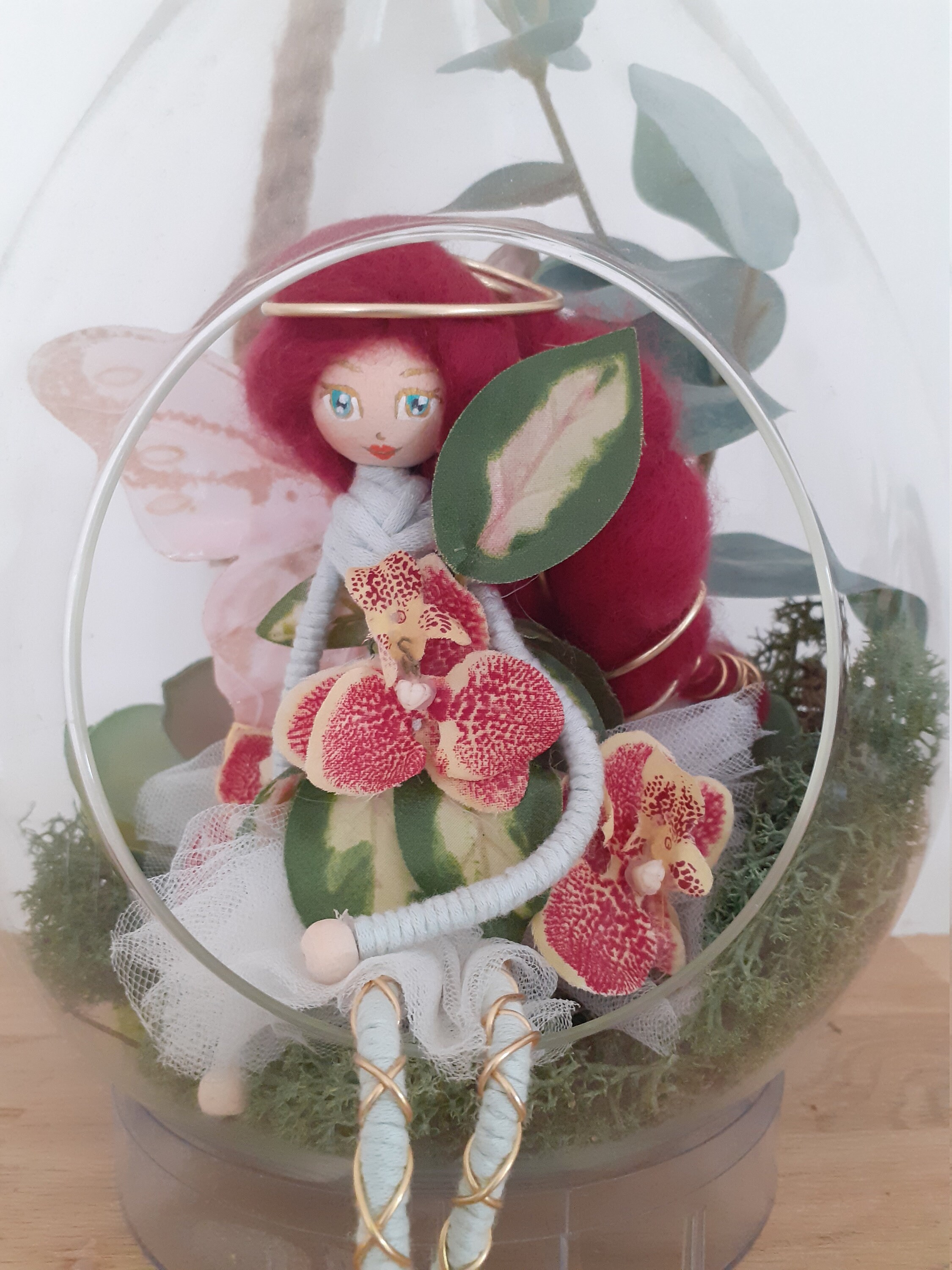 Cadeau de Naissance, Fée Kyra, Création en Fil Fer