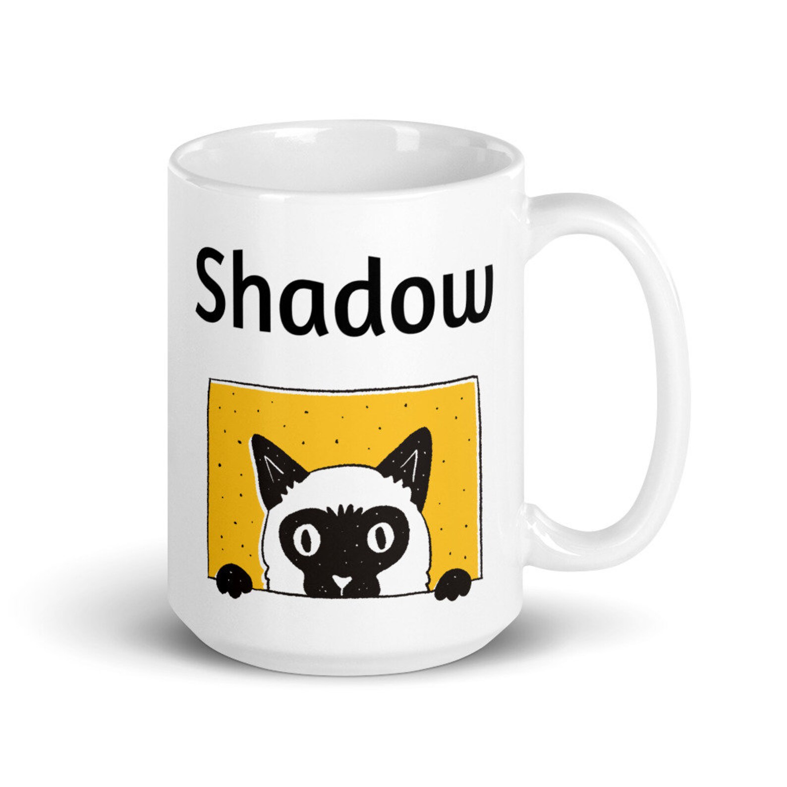 Personalized Cat Mug Custom Cat Name Mug Cat Lovers Mug Cat Etsy