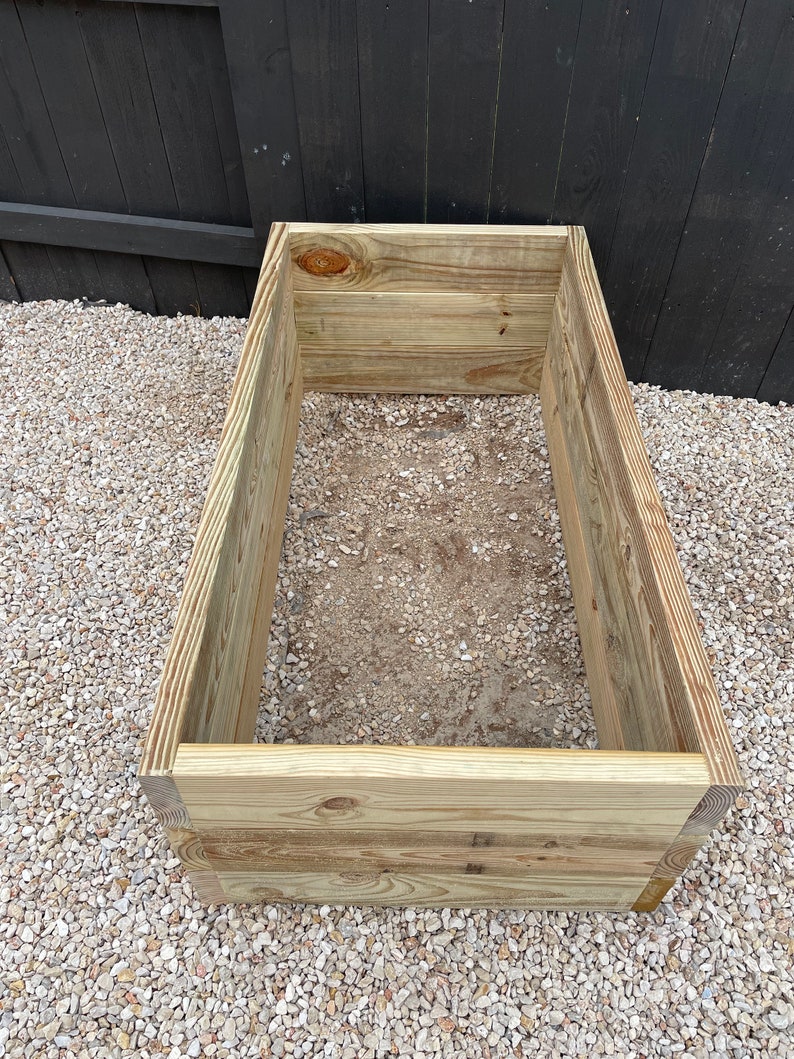 4ft X 6ft Raised Garden Bed Plans PDF Download DIY Etsy