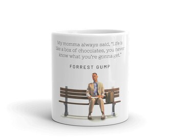 Citation De Forrest Gump Etsy
