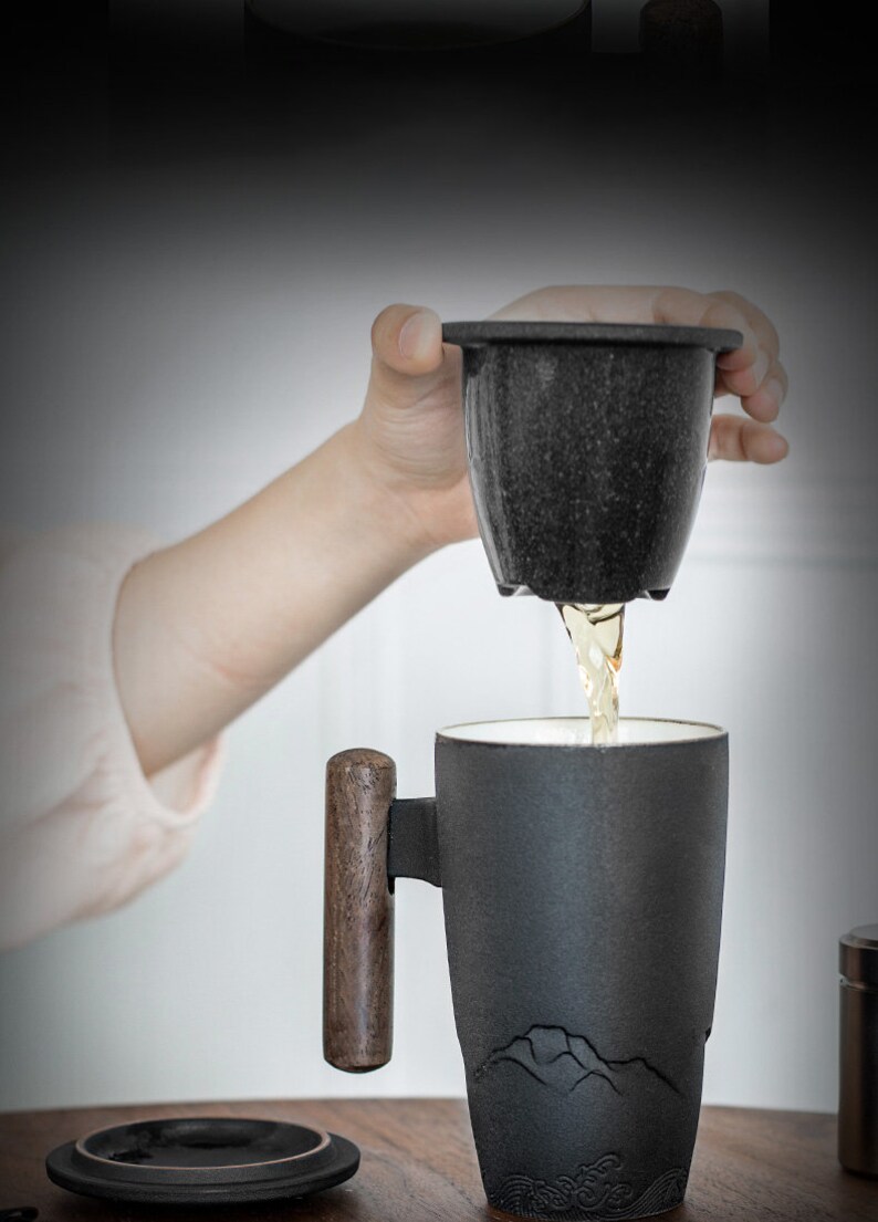 Beautiful Japanese Style Ceramic Tea/coffee Brewer Desk Etsy