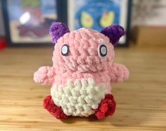 MapleStory PinkBean Crochet Pattern. PDF Pattern for Amigurumi in English.