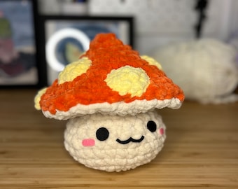 MapleStory Mushroom Crochet Pattern. PDF Pattern for Amigurumi in English.