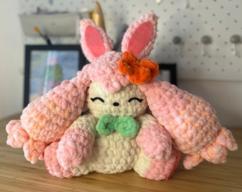 Patrón de ganchillo Palworld Flopie. Patrón PDF para Amigurumi en inglés.