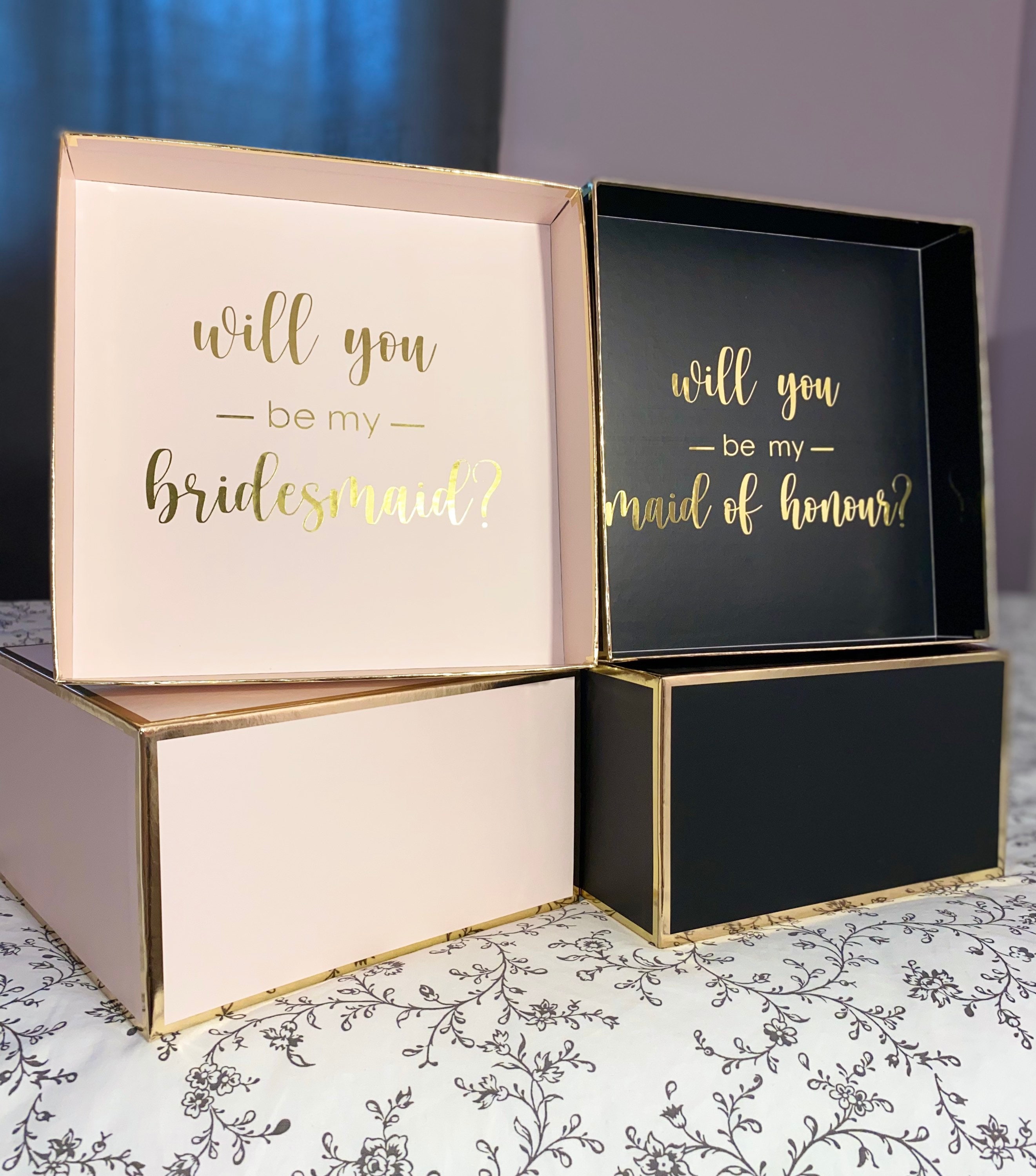 Personalized Bridesmaid Proposal Boxes Etsy