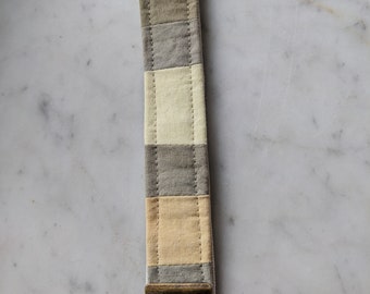 keychain • naturally dyed fabric • key fob keychain