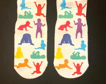 Rainbow Baby Socks