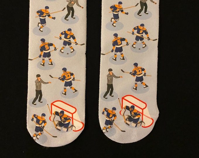 Hockey Adult And Kids Socks