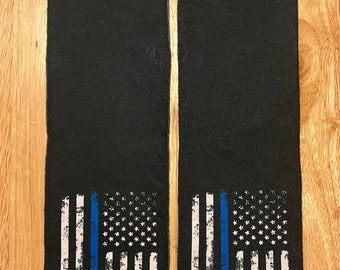 Police Blue Line Adult and Kids Socks