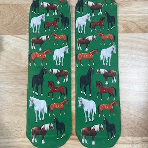 Horses Adult and Kids Socks