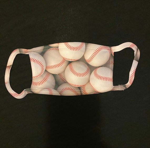 Baseball Face Mask Small Medium Large and Extra Large Etsy