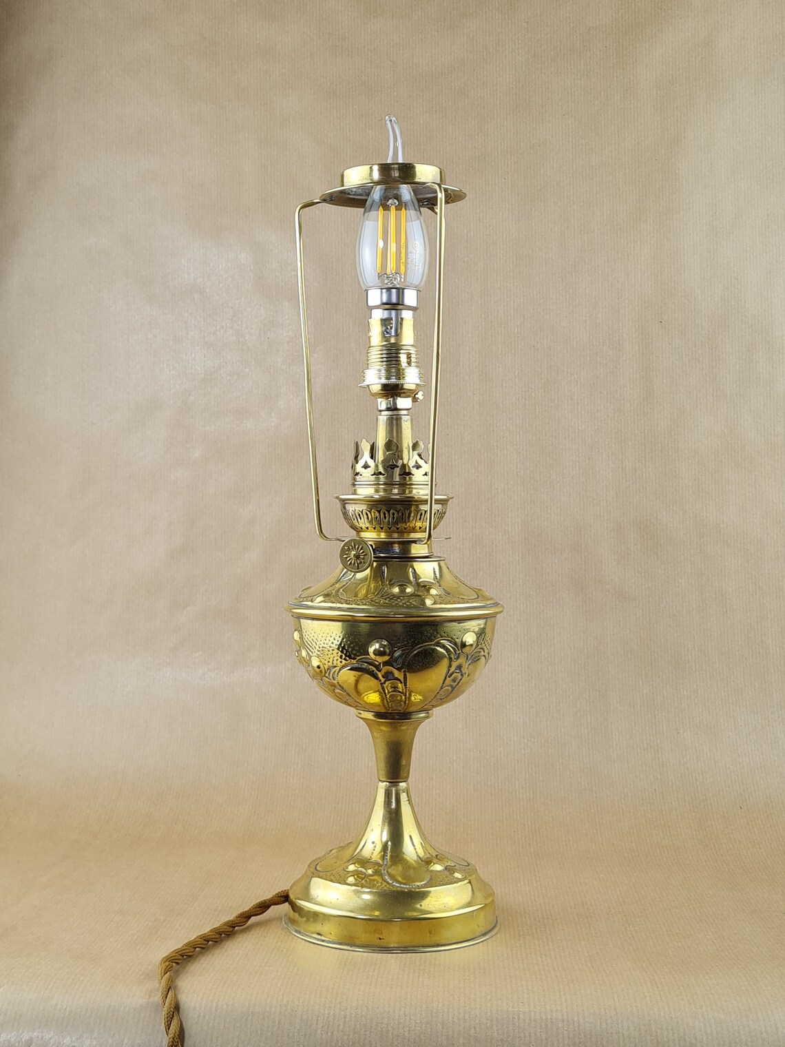 Vintage Französisch Tischlampe. Echte antike Lampe. | Etsy