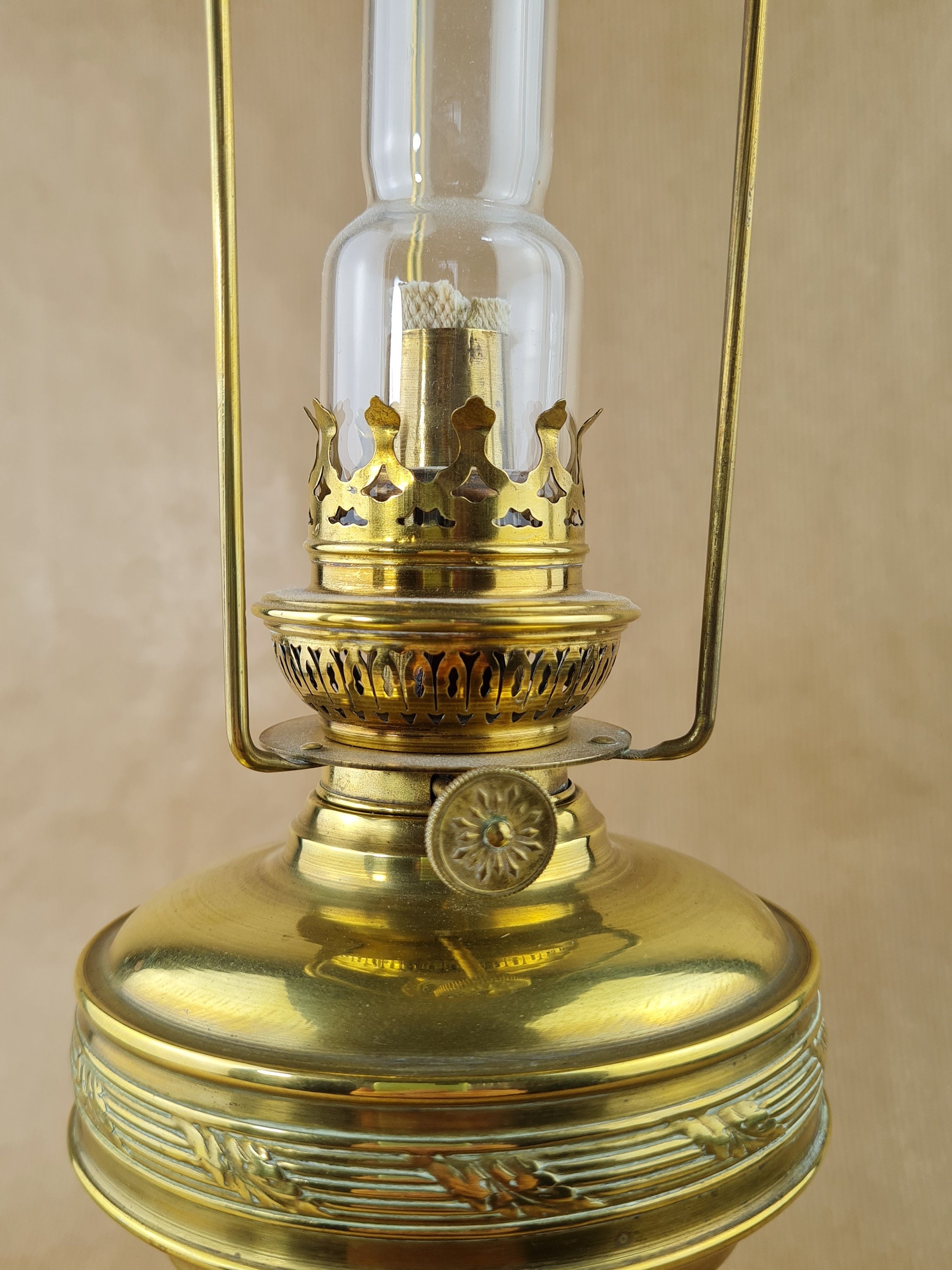 Vintage Französisch Tischlampe. Echte antike Lampe. | Etsy