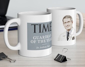Dr Anthony Fauci - TIME Guardian of the Year - Congratulations! Free Shipping in the USA!