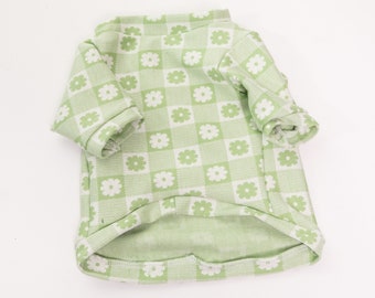 Lime Spring Light Pet Sweater, Spring Dog clothing, Cat clothes, Warm winter dog sweater