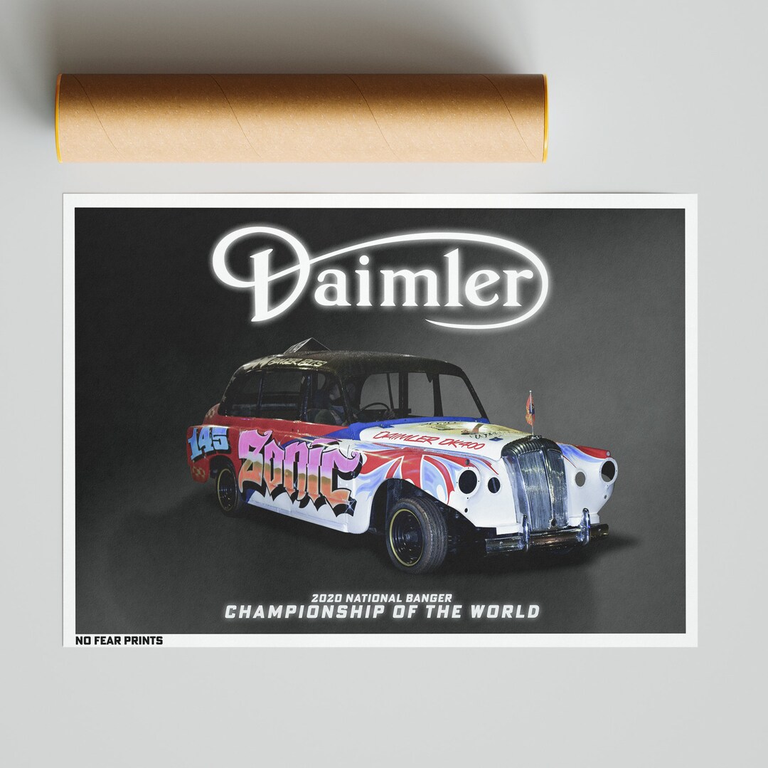 Banger Racing 2020 World Final Print Daimler DK400 - Etsy