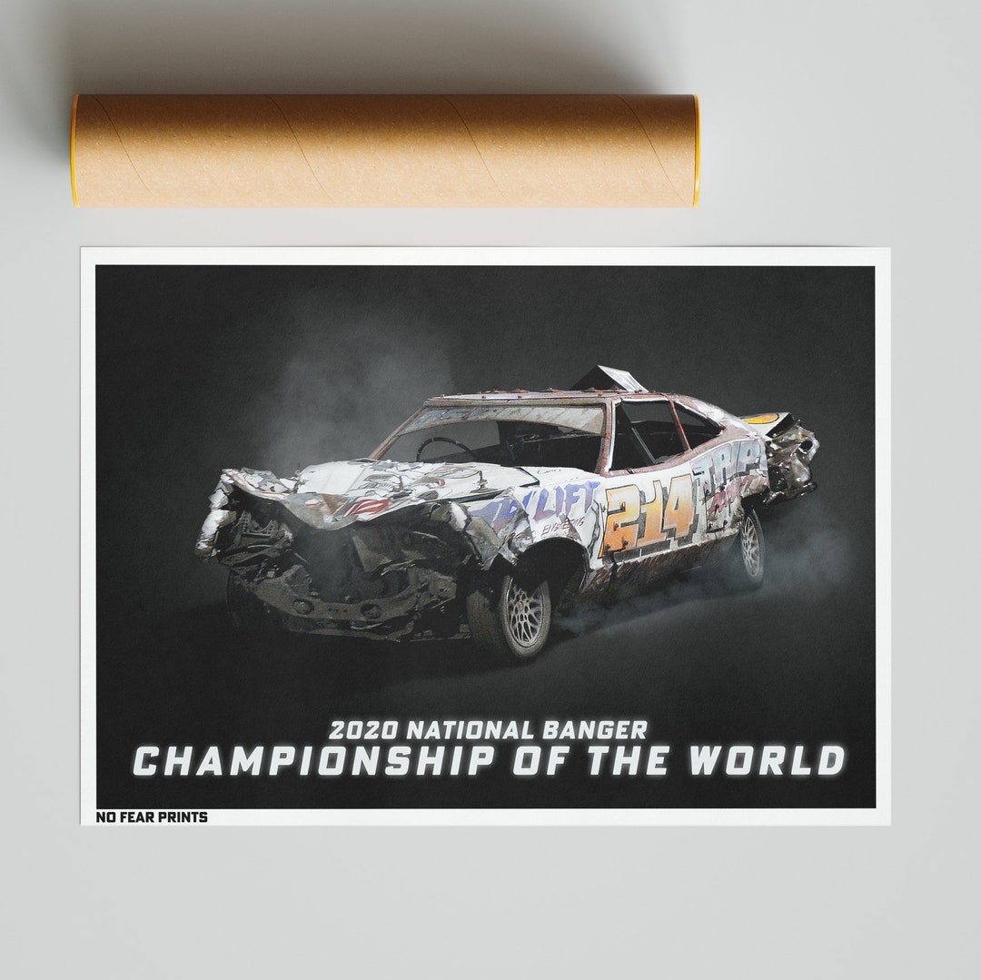 Banger Racing 2020 World Final Print Connor Osborn - Etsy