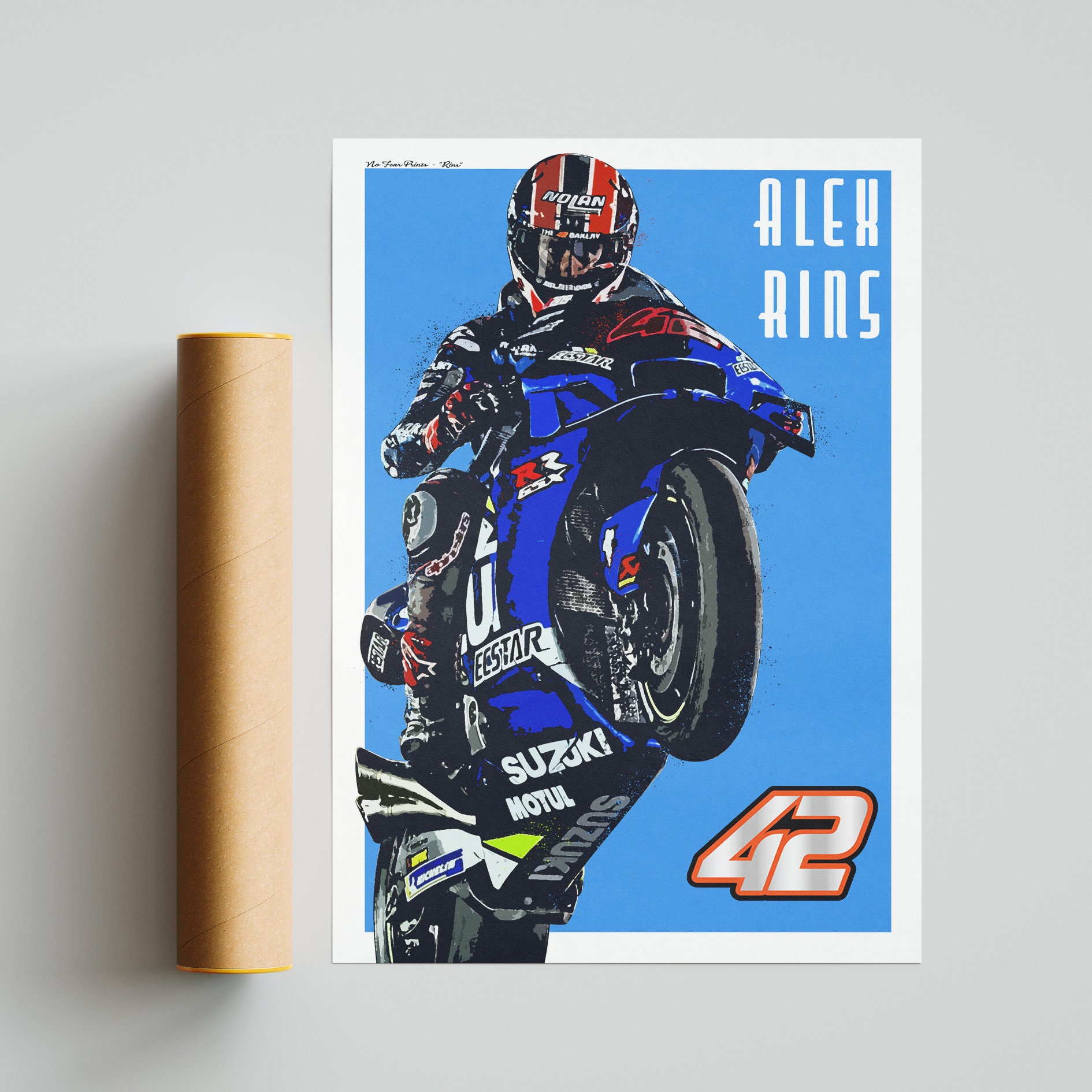 Álex Rins Moto GP compatible sticker kit motorbike