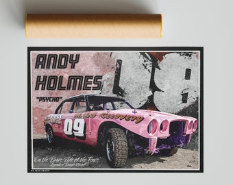 Banger Racing 2020 Legend Print 09 Andy Holmes