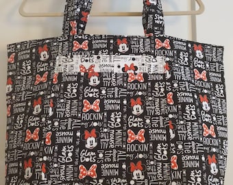 Minnie Mouse Glam Dots Tote Bag