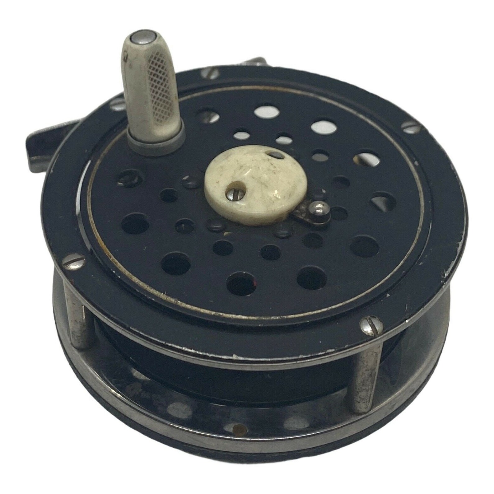 Vintage Olympic Fly Fishing Reel Made in Japan Etsy