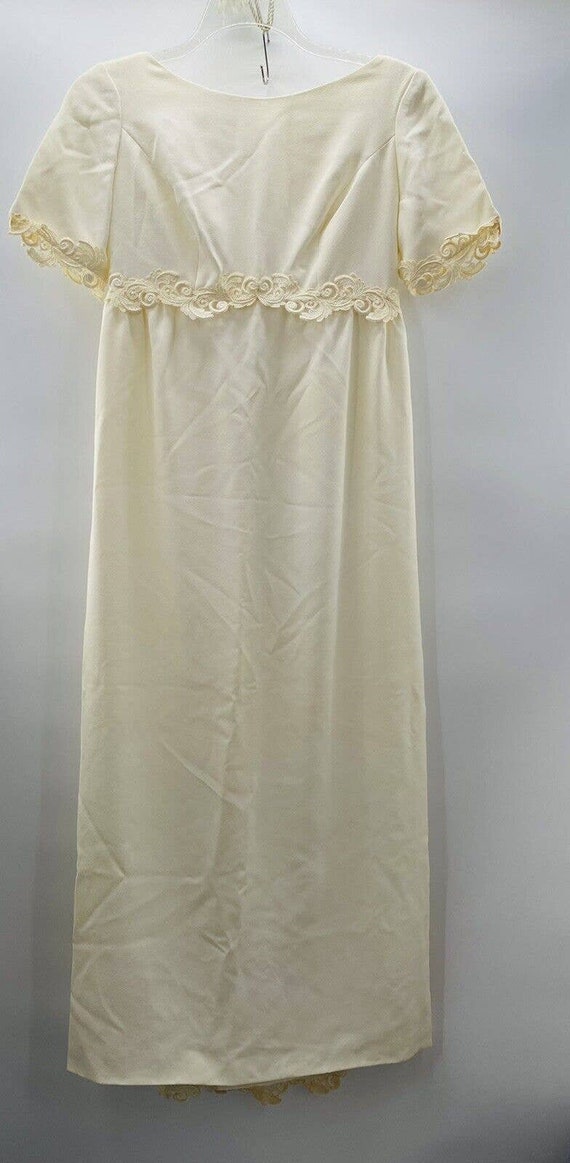Vintage ILGWU Ivory Embellished Victorian Wedding 