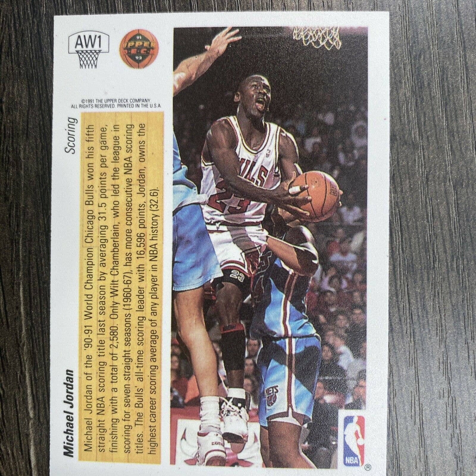 1991-92 Upper Deck Basketball Factory Set in Wood Box Sealed