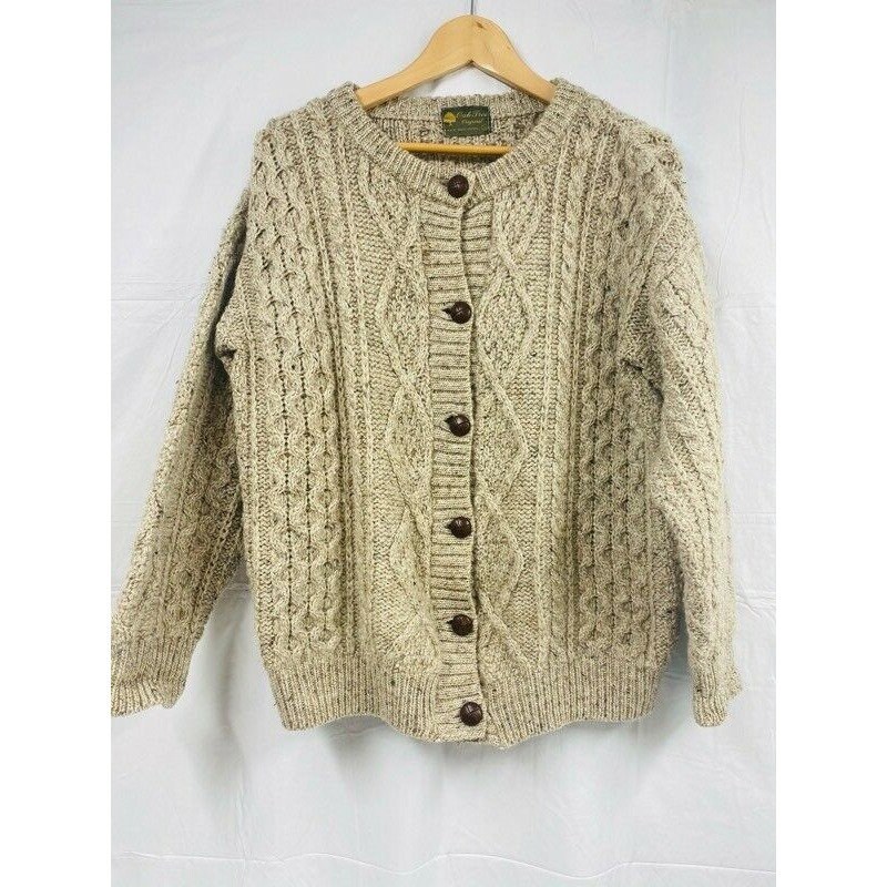 beige long cardigan womens