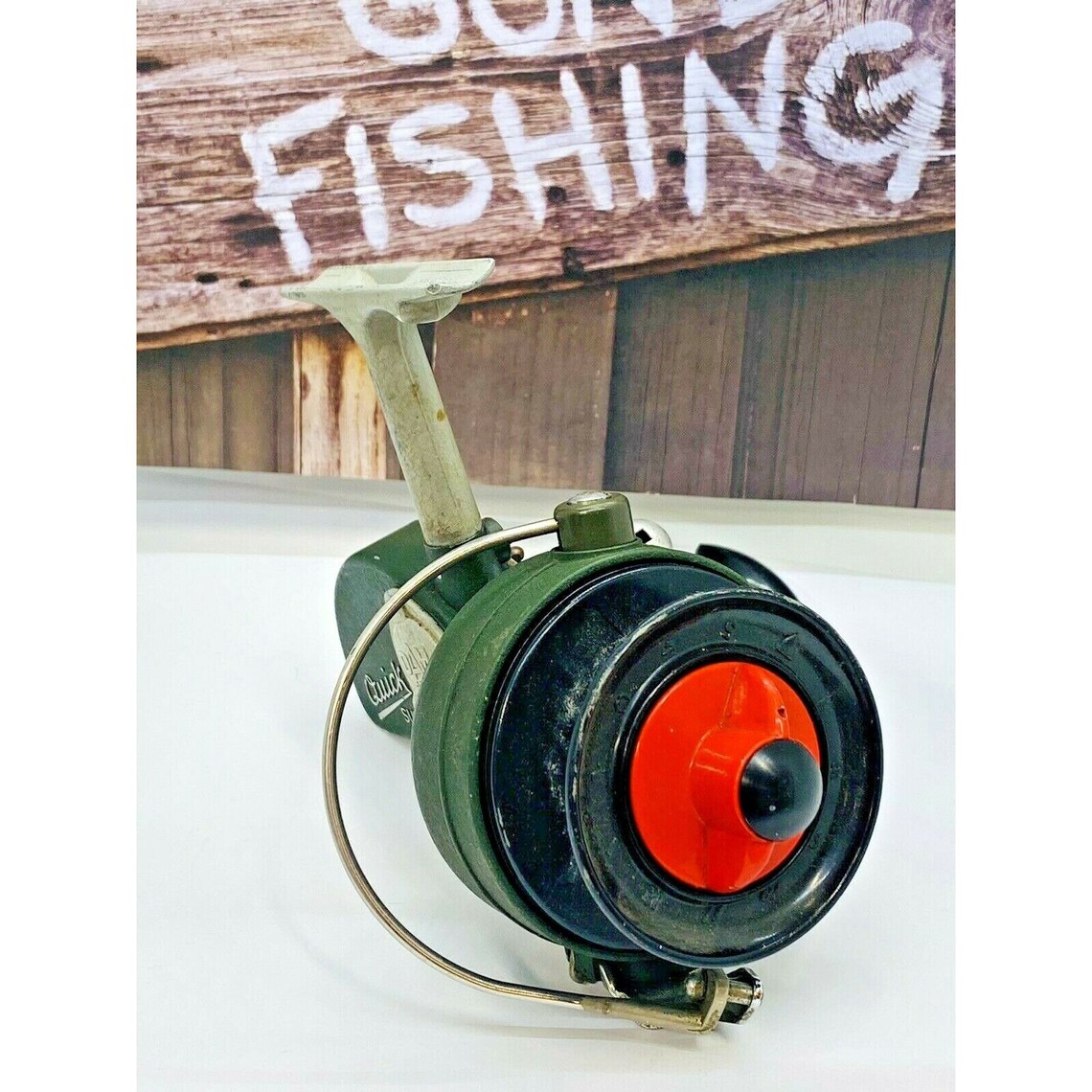 Vintage Dam Quick Super Large Fishing Spinning Reel Berlin Etsy