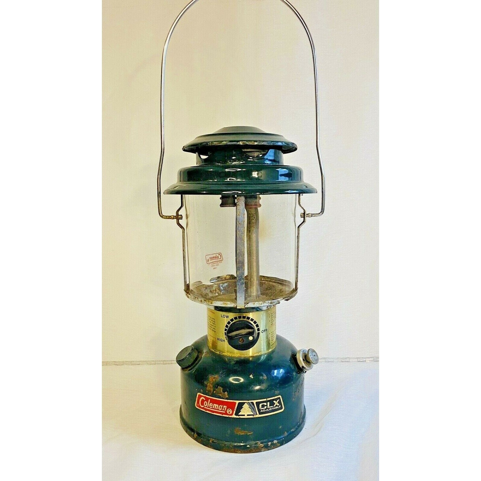 【美品】 ヴィンテージ Coleman Adjustable Lantern Coleman Lantern Model 288 (8/86) Adjustable Two Mantle