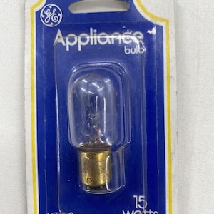 15 Watt Appliance Bulb Fits SINGER Kenmore sewing machine GE light bulb 15T7DC