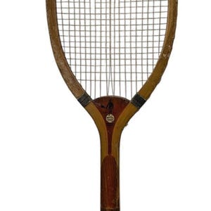Antique 1900’s Wright & Ditson gut string Challenge Tennis Racket USA Pat