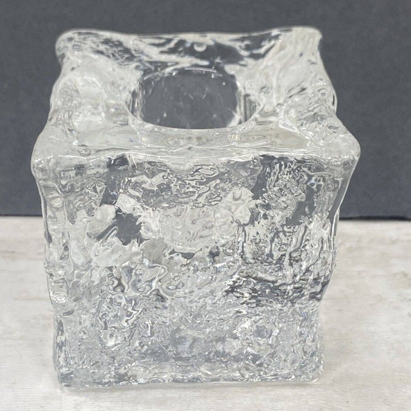 Blenko Candle Holder Etsy