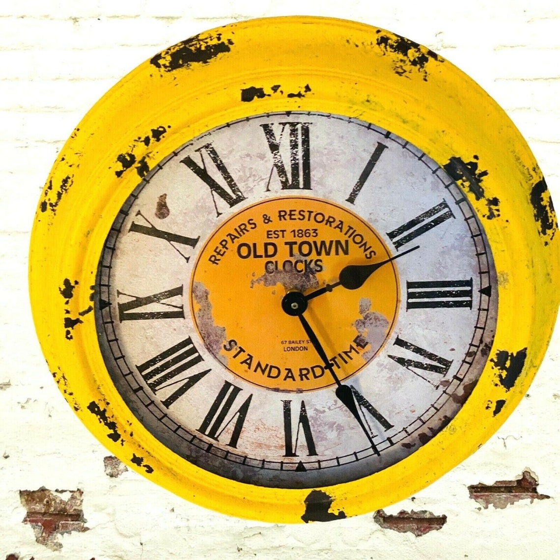 Old Town Repairs and Restorations 14.5 WALL CLOCK Etsy