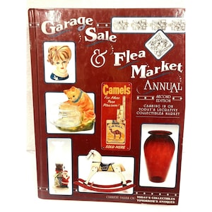 1994 Garage sale & flea market Annual antiques price guide 2nd edition HC Book