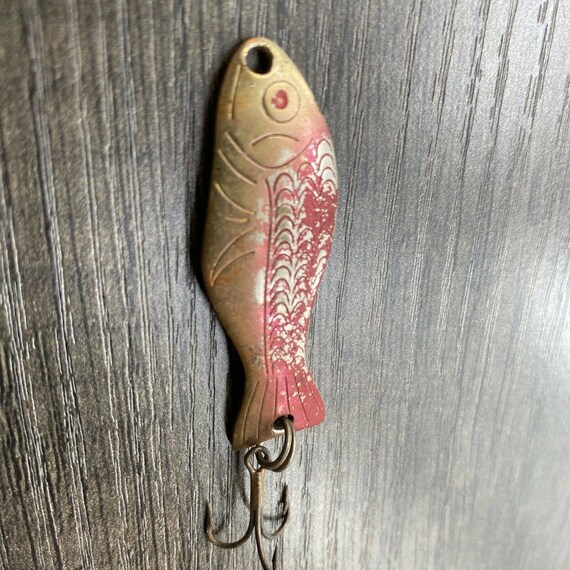 Vintage Marathon Spoon Metal Fishing Lure 