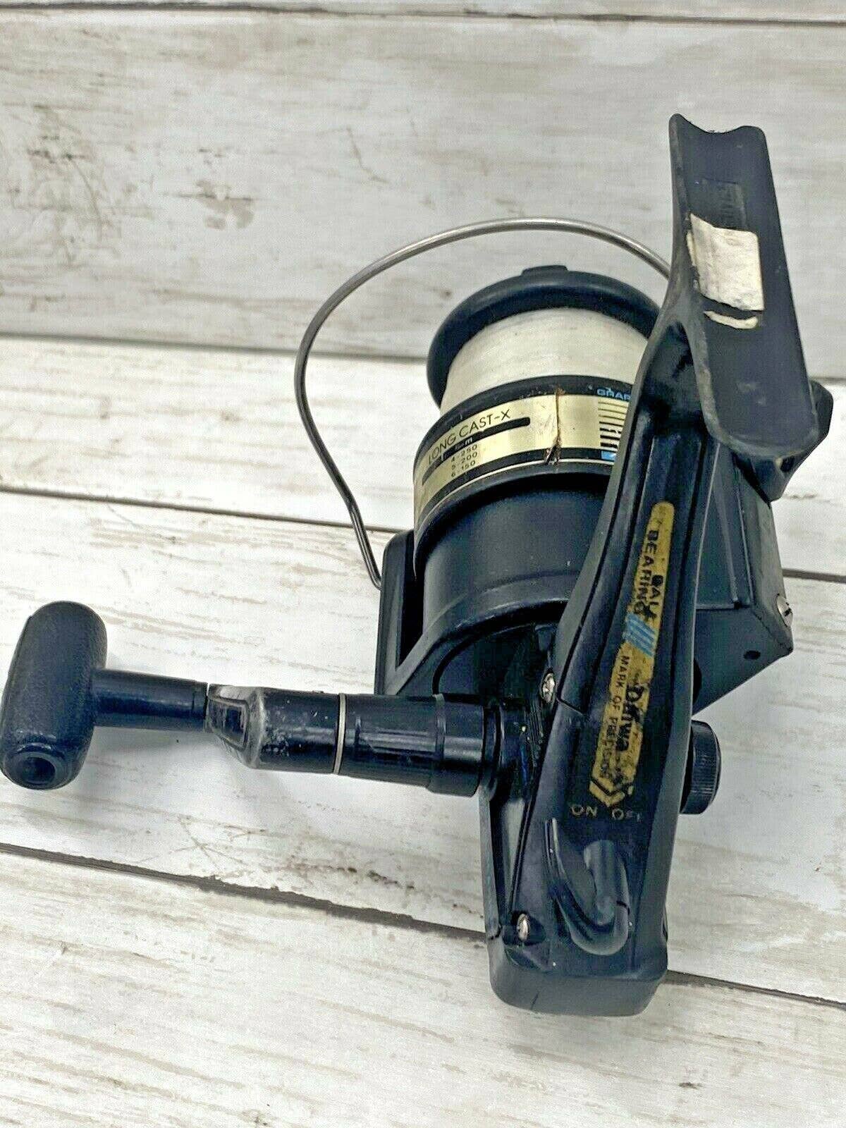 Vintage Daiwa Long Cast X Spinning Reel RG2000X Fishing Casting Reel -   Israel